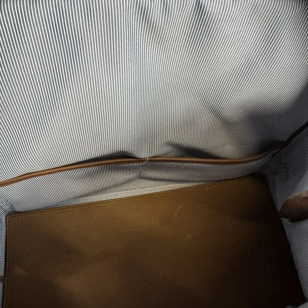 Moore & Giles‎ for Netjets Massie Duffel Bag Leather Weekender Travel Tote